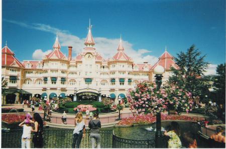 La ch&acirc;teau de Disney Land Paris